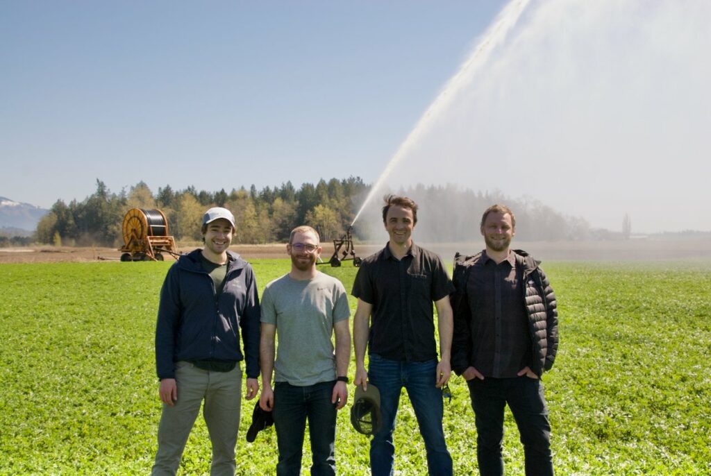 Coda Farm Tech team in the field